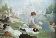 Georges Seurat Bath France oil painting artist